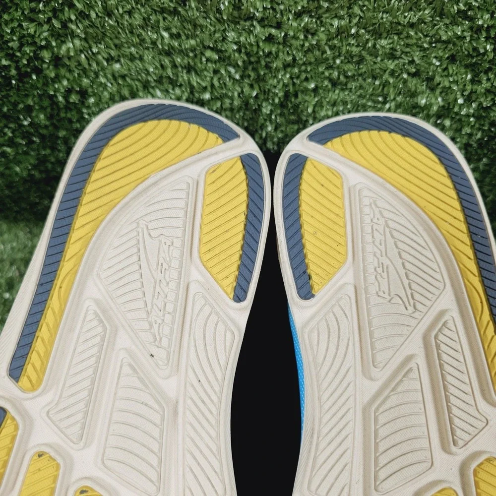 Altra Torin 8 Blue Yellow Athletic Road Running Sneakers Mens Size 8.5 Wide